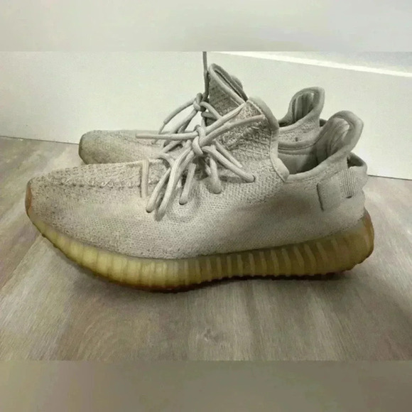 Adidas Yeezy Boost 350 V2 Low‎ Sesame F99710 Size 9 - Picture 12 of 15